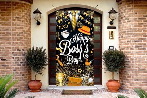 Happy Boss's Day Door Cover