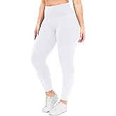 NexiEpoch Leggings for Women Plus Size-High Waisted L-XL-6XL Tummy Control Soft Yoga Pants for Workout Running