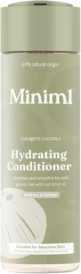 Miniml Hydrating Hair Conditioner Indulgent Coconut 400ml Vegan Cruelty Free