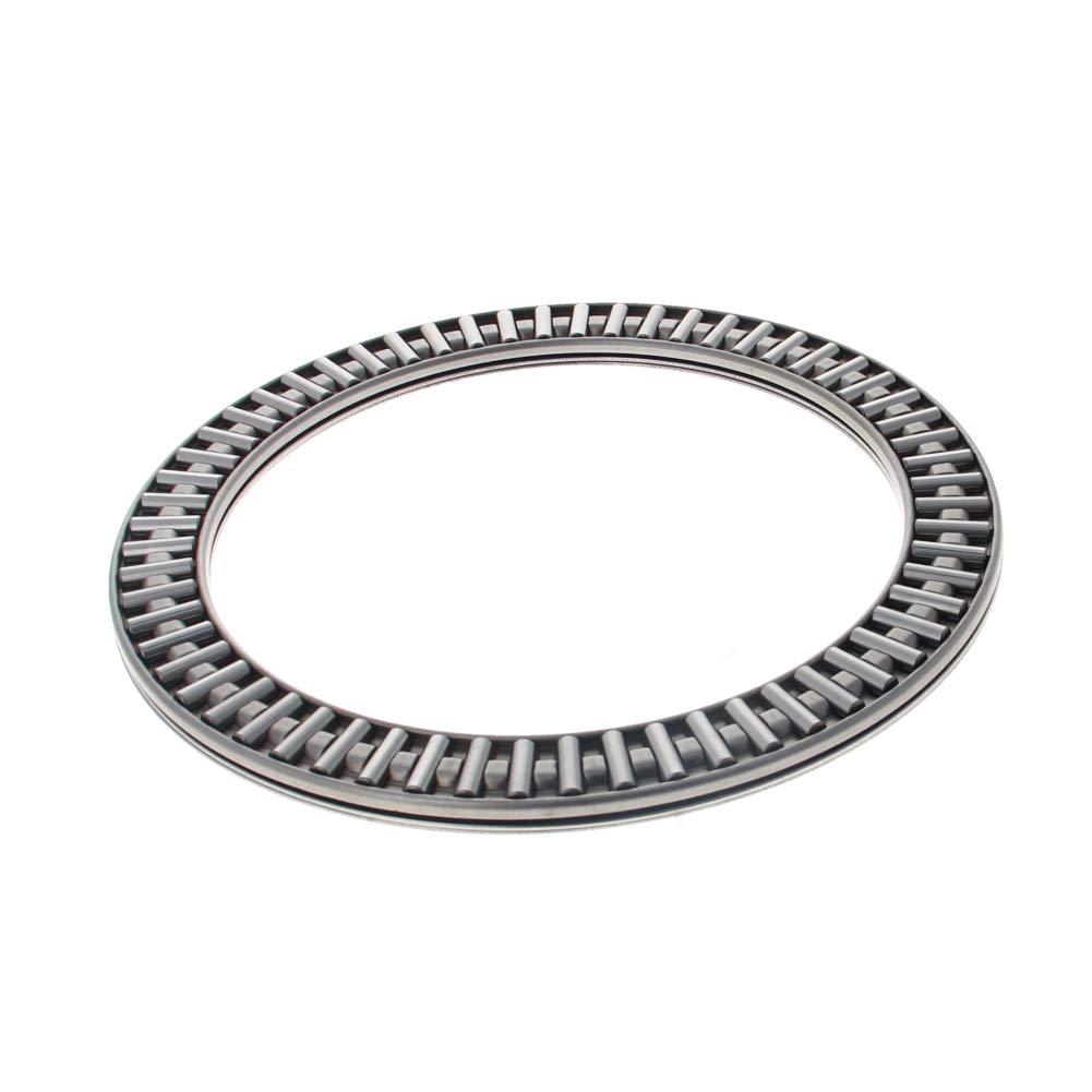 Othmro AXK120155+2AS Needle Roller Thrust Bearings with 2 Washers 120mm Inner Diameter 155mm OD 6mm of Thickness GCr15 Hardness 1pcs