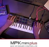 Akai MPK Mini Plus 37 Key USB MIDI Keyboard Controller with 8 Pads view 11