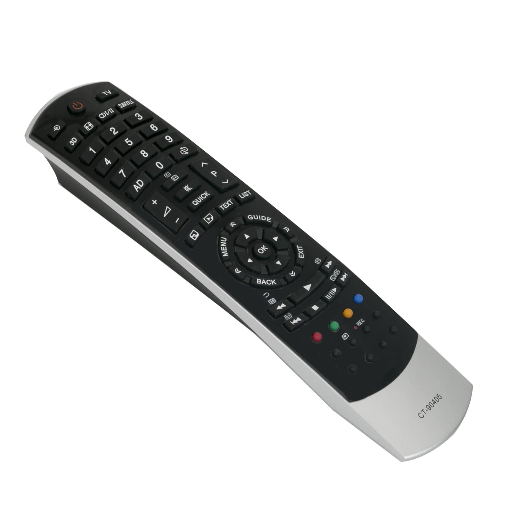 VINABTY CT-90405 Replace Remote Control Fit for Toshiba Smart TV 75028483 32TL933 32TL963G 32UL975G 40TL933F 40TL933G 40TL938 40TL938F 40TL938G 40TL939 40TL963G 40TL966 46TL933F 40TL938F 47XL975G