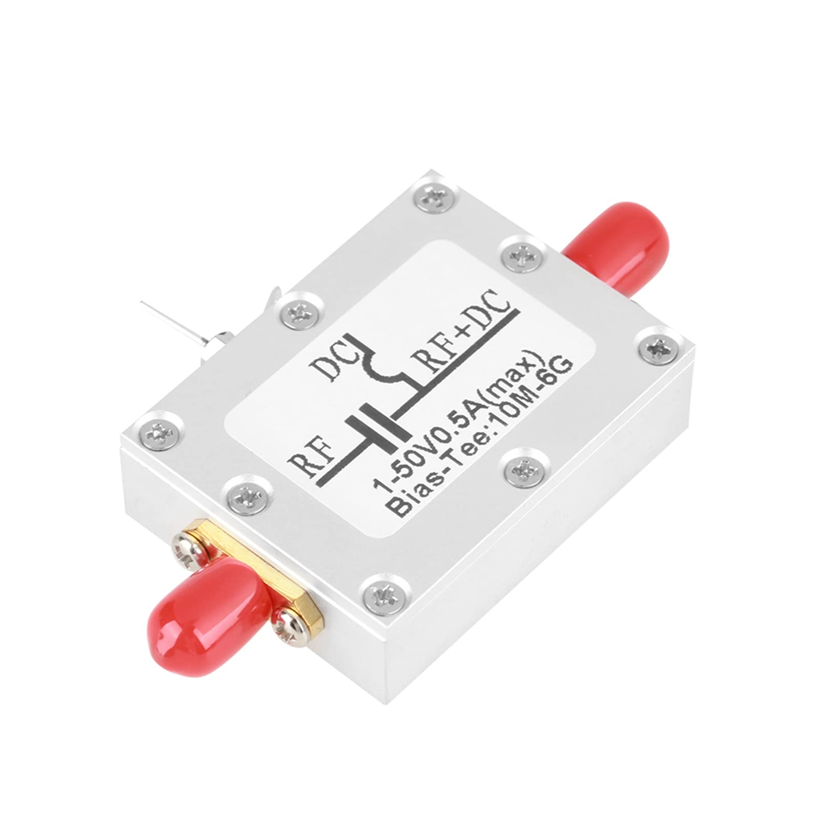Garsent 10MHz-6GHz Bias Tee Broadband Radio Frequency Microwave Coaxial Bias Low Noise Amplifier Module