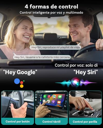 OTTOCAST Mini Nova 2026 Upgraded, Adattatore CarPlay Wireless Android Auto, WiFi Dual-Band, Riconnessione Automatica Rapida, Plug & Play USB, Per Auto con CarPlay Cablato OEM dal 2016