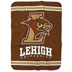 Lehigh University Primary Logo Stripes Sherpa