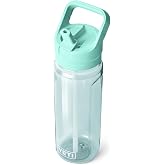 YETI Yonder 750 ml/25 oz Water Bottle with Yonder Straw Cap, Seafoam
