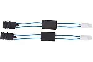 aqxreight - T10 LED Turn CANBUS Error Load Resistor for LED Decoder Warning Flashing Canceller Adapter 2 Pack