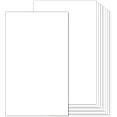 White Blank Cover Stock 8.5x14 Thick Paper 100 Sheets | Goefun 80lb Heavyweight Legal Cardstock Printer Paper For Arts and Crafts, Brochures, Menus, Posters