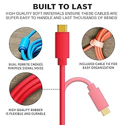 DJ TechTools Chroma Cables: Audio Optimized 1.5M