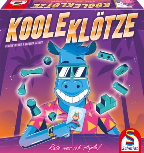 Schmidt Spiele 49414 Koole Klötze, Juego Familiar, Fiesta y Juego de acción, Normal