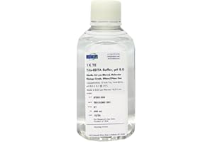 UFC BIO 1X TE Buffer, pH 8.0 - Molecular Biology Grade - RNase/DNase Free, Sterile, 0.2um Filtered - 500mL