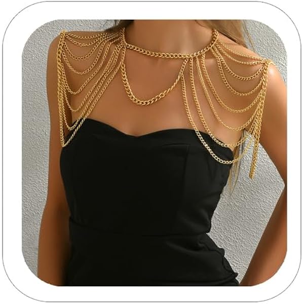 Amazon.com: Pearl Back Drop Necklace for Backless Dress Back Necklace  Wedding Bridal Long Pearl Drop Back Chain Body Jewelry (Gold) : Clothing,  Shoes & Jewelry