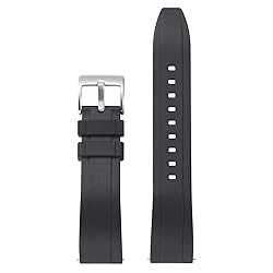 WOUKUP Silicone Watch Bands Quick Release Rubber