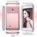 Note Edge Case,AnnBay for Samsung Galaxy Note Edge 2in1 Series Heavy Duty Armor Hard Cover Case Hybrid Soft Silicone TPU Case(Rose Pink)