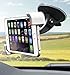 Mobile Phone Car Mount COSMIC CURVE 2-in-1 Multifunctional 360 Degrees Smartphone Windshield and Air Vent Car Mount Holder - 100% - Universal with Fast Swift-Snap Technology for Cell Phones, Mini Tablets, Apple iPhone 6, 6 Plus, iPhone 5S, 5C, 5, 4S, Samsung Galaxy S6 S5 S4 S3, Nexus 5, 4, HTC M9, and More Retail Packaging - Limited Time and Supply Only - (Black)
