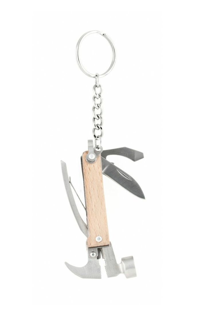 Kikkerland Wood Mini Hammer Tool, Alloy Steel โ image 1