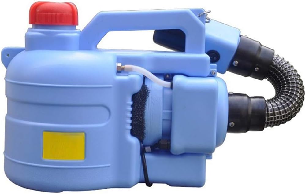 HPYEP 5 Litre Electric Sprayer,Disinfection Atomization Machine,0-20Μm Droplet Diameter,6-8 Meters Spraying Distance,800W,Blue