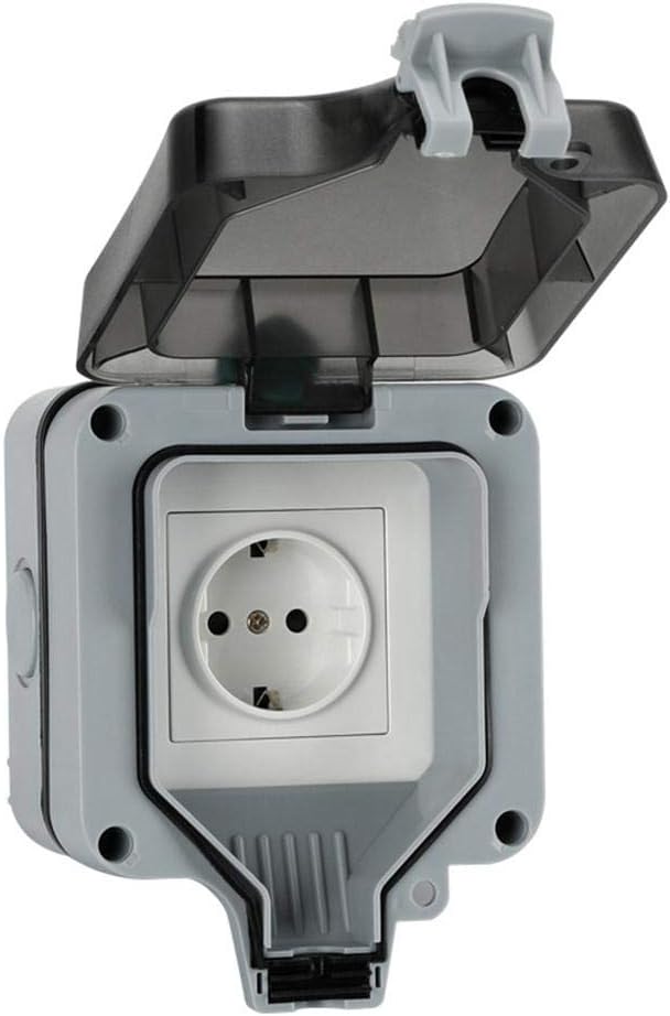 Enchufe exterior IP66 resistente a la intemperie para montaje ...