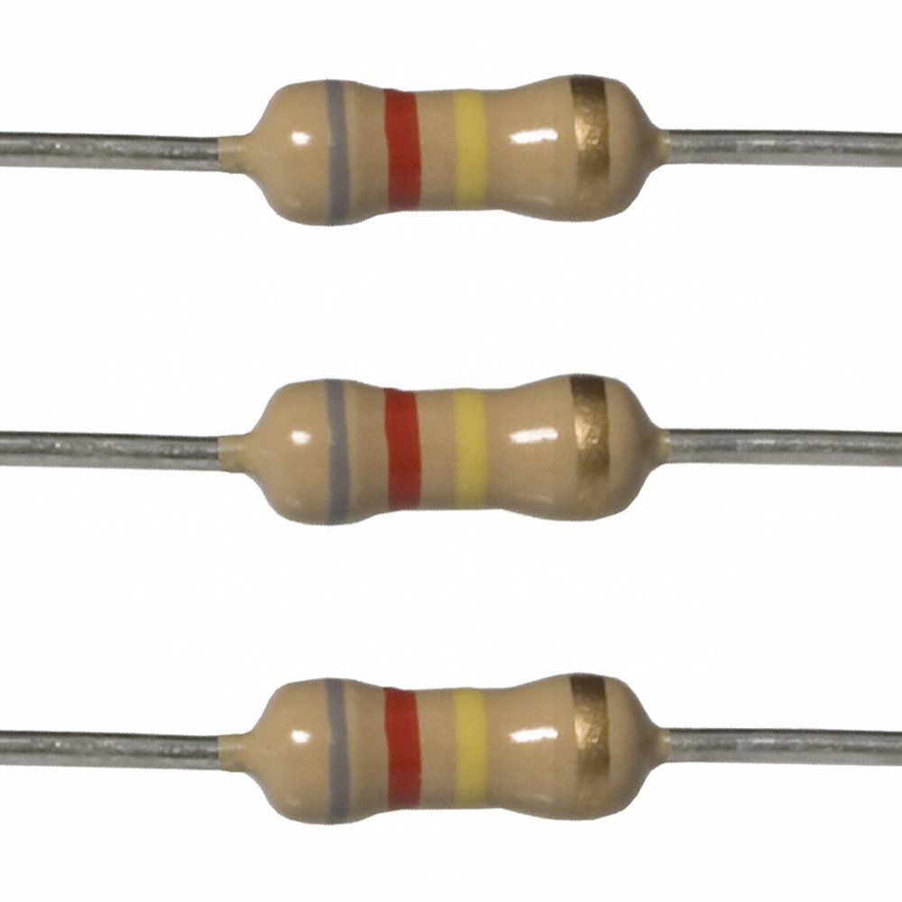 E-Projects 100EP514820K 820k Ohm Resistors, 1/4 W, 5% (Pack of 100)