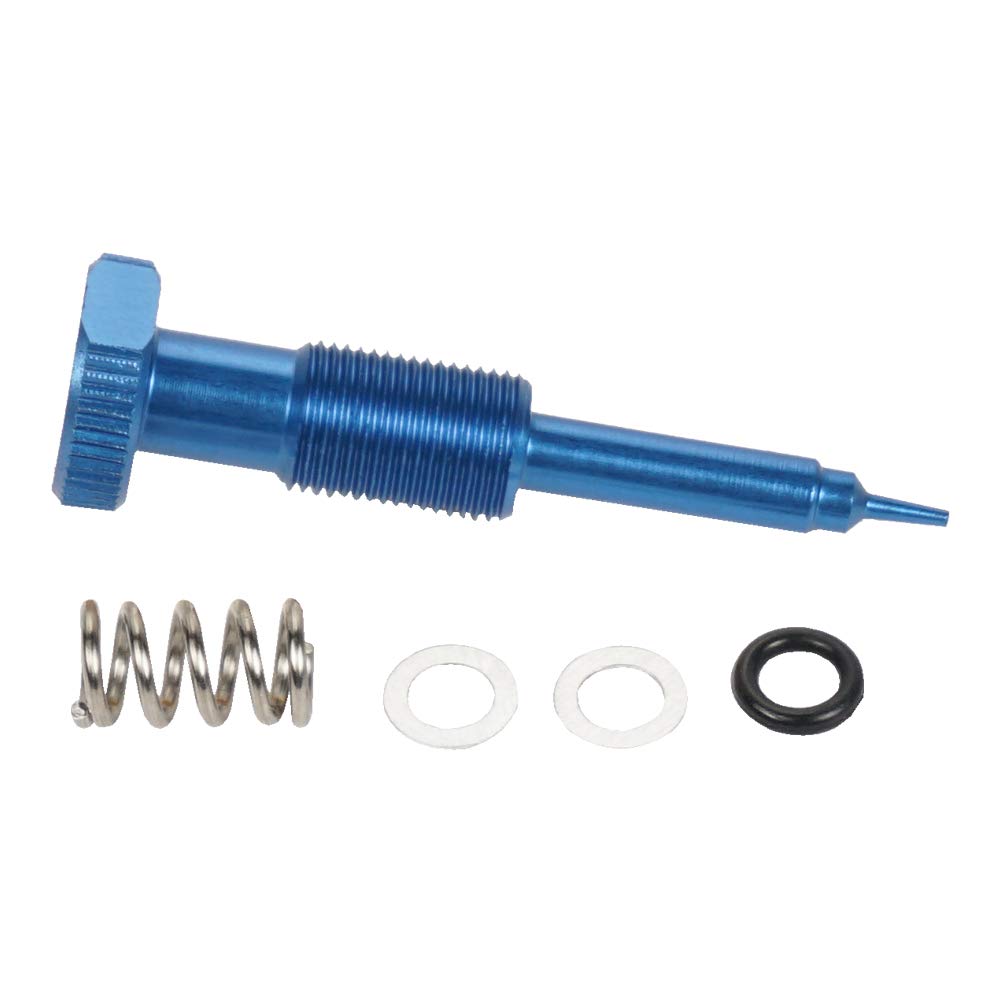 Photo 1 of NICECNC Blue Fuel Adjustment Screw Compatible with Suzuki DRZ400S 2000-2022 DRZ400SM 2000-2022 Adjustable Fuel Screw 6061-T6 Aluminum See Fitment