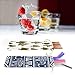 Straw case, chopsticks, utensil and flatware travel case, utensil and cutlery carrying bag, straw pouch and straw carrying case, Steelish (Large, Elephants+Trees)