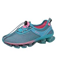ciwoeiaa Sneakers Women Fashion Outdoor Water Shoes Sports Running Casual Women Pink 9 M US