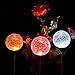 GIGALUMI Christmas Outdoor Solar Garden Lights, 3 Pack Cracked Glass Ball Solar Garden Stake Light, Solar Powered Lights Outdoor Multi-Color Changing LED Light for Garden, Patio, Backyard