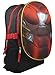 Marvel DC Comics Superheroes Domed Shaped 3D Pop Out Boys 16 School Book Bag (Ironman)