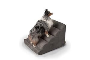 Snoozer Scalloped Pet Ramp, Medium, Anthracite