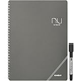 Nu Board A4 Size (8.8 x 11.9 inch) NGA403FN08 Whiteboard Notebook - Dry Erase Notebook