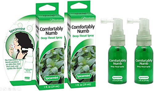Pipedream Comfortably Numb Deep Throat Spray [Spearmint] Specially