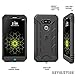 Poetic Revolution-LG-G5-Black POETIC Revolution Series Rugged Hybrid Protective Case with Built-in Screen Protector for LG G5 - Black