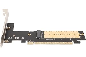 M.2 NVME to PCIe 3.0x16 Adapter, NVME SSD to PCIe Expansion Card for M.2 M Key 2280 2260 2242 2230mm SSD, Supports PCI Expres
