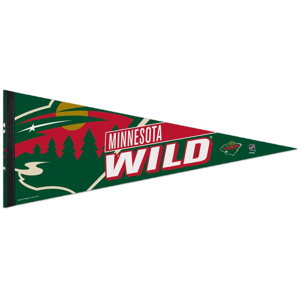 NHL 65929014 Minnesota Wild Premium Pennant, 12" X 30"