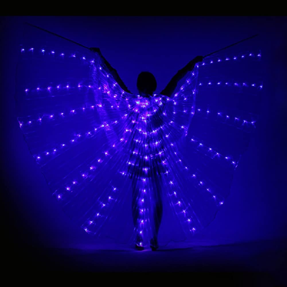 Ochine Belly Dance Wings LED Butterfly Angel Wings