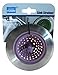Grand Fusion Sink Strainer for Kitchen Sink, Must-Have Kitchen Essentials and Bathroom Accessories, Silicone Body with Stainless Steel Rim, Purple, Pack of 2