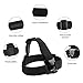 Head Strap Mount Compatible with GoPro Hero 13 12 11 10 9 8 Session/AKASO EK7000 Brave 4 5 6 7 LE V50X/Dragon Touch/Jadfezy/Exprotrek/VEMONT/WOLFANG/ODDV Action Cameras Elastic Flexible Head Belt