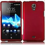 For Sony Ericsson Xperia TL LT30at Hard Cover Case Red Accessory