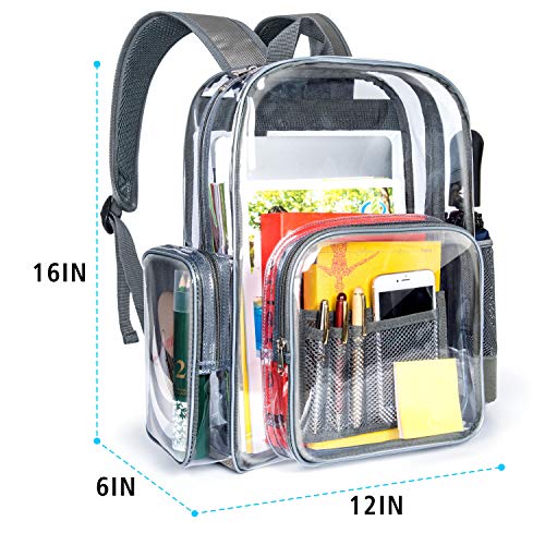 clear backpack heavy duty