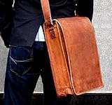 Leather Saddler 9x11 Inch Vintage Crossbody