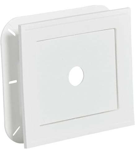 Builders Edge Jumbo Meter Block 117 - Bright White, For Large Meters & Fixtures