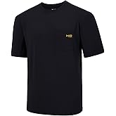 BASSDASH Men’s UPF 50+ Performance Short Sleeve Pocket T-Shirt UV Sun Protection Fishing Hiking Kayaking Sports Shirts