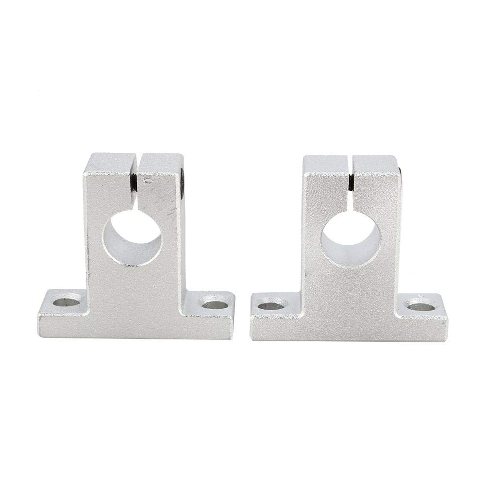 Keenso 2Pcs SK12 Linear Bearing Support Bracket 12mm Vertical Optical Axis Holder for CNC XYZ Table
