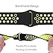 YOOSIDE for Fenix 5X/5X Plus Watch Band,26mm Easy Fit Soft Silicone Quick Release Replacement Band Strap for Garmin Fenix 3/3 HR/Fenix 5X/5X Plus/Fenix 3/3 HR/Quatix3 (Black-Green)