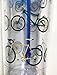 Cool Gear 24oz Double Wall Tumbler Blue Lid and Straw - Bicycles