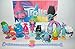 Dreamworks Trolls Movie Deluxe Figure Toy Set of 14 with 12 Figures, Ring, Troll Bracelet Featuring DJ Suki, Princess Poppy, Branch and Many More!