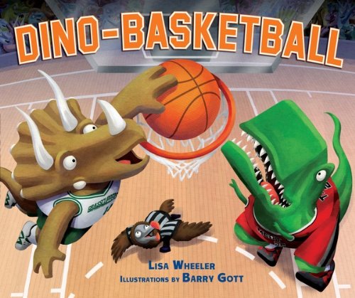 Dino-Basketball (Carolrhoda Picture Books) by [Wheeler, Lisa]