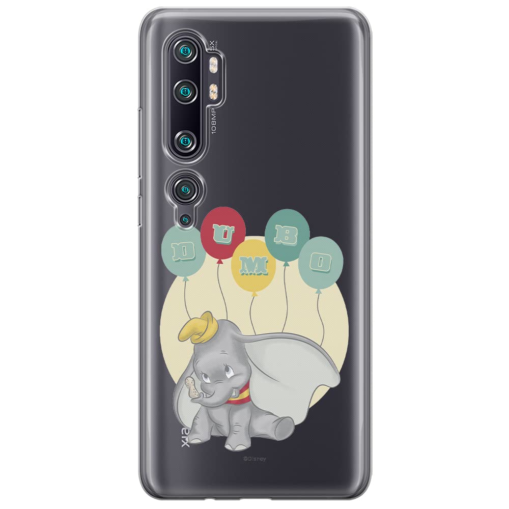 ERT GROUP mobile phone case for Xiaomi MI NOTE 10 / MI NOTE 10 PRO original and officially Licensed Disney pattern Dumbo 003 optimally adapted to the shape of the mobile phone, partially transparent