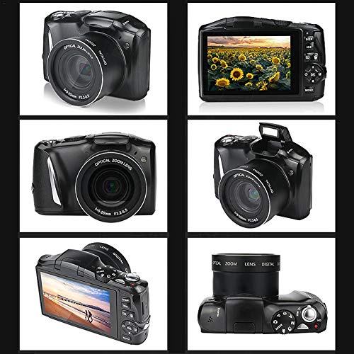 RSGK 14-Megapixel-Spiegelreflexkamera, Spiegelreflexkamera mit 20-fachem Digitalzoom und 3,5-Zoll-Bildschirm, USB 2.0… – Bild 8