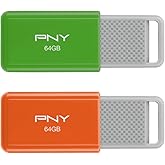 PNY 64GB USB 2.0 Flash Drive 2-Pack